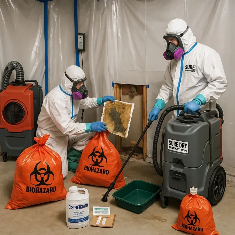Contaminated Water Handling Protocols process in Pottsgrove, PA