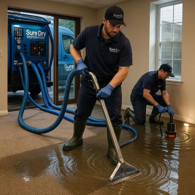 Water Extraction and Removal process in Pottsgrove, PA